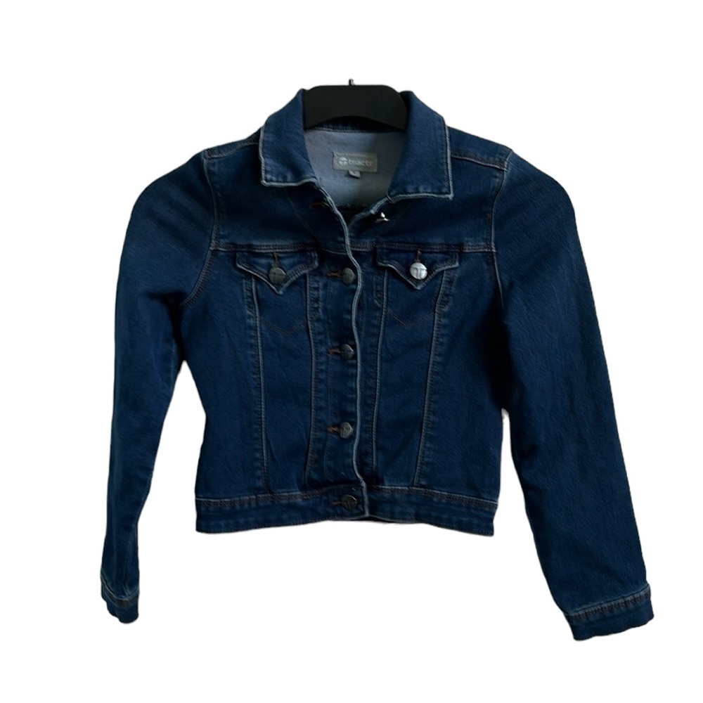 Tractr Kids Jean Jacket Size Small Unisex - Picture 5 of 11